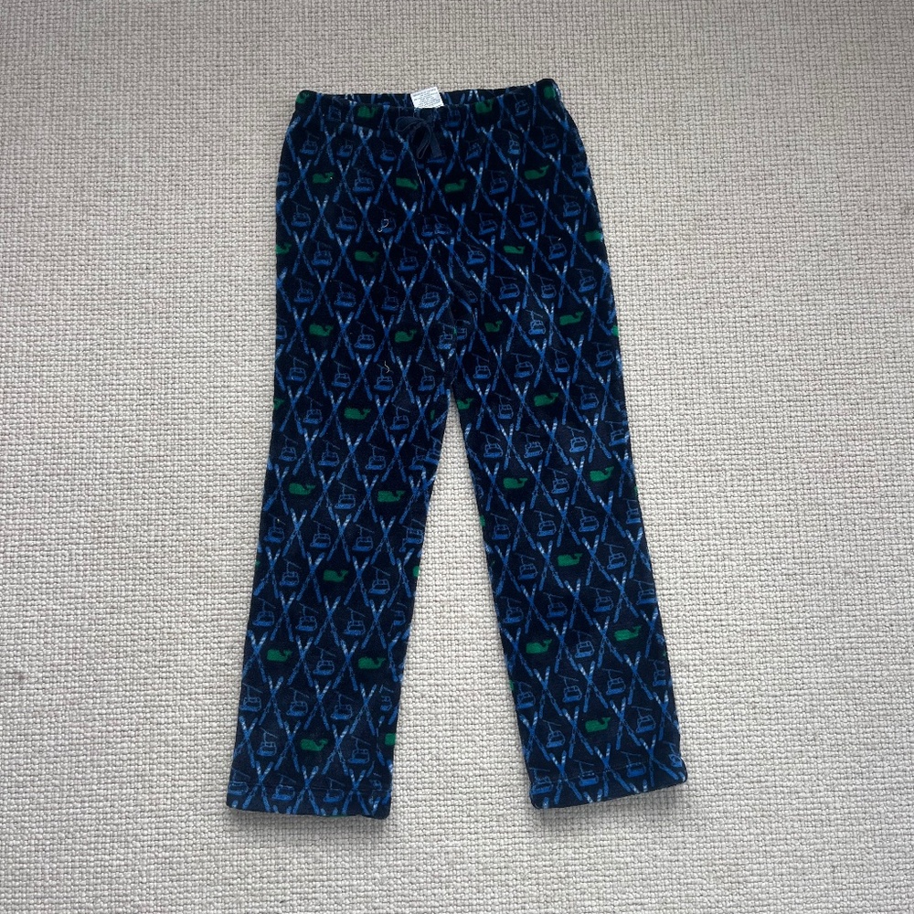 Vineyard Vines Boys High Pile Pajama Pants (16)